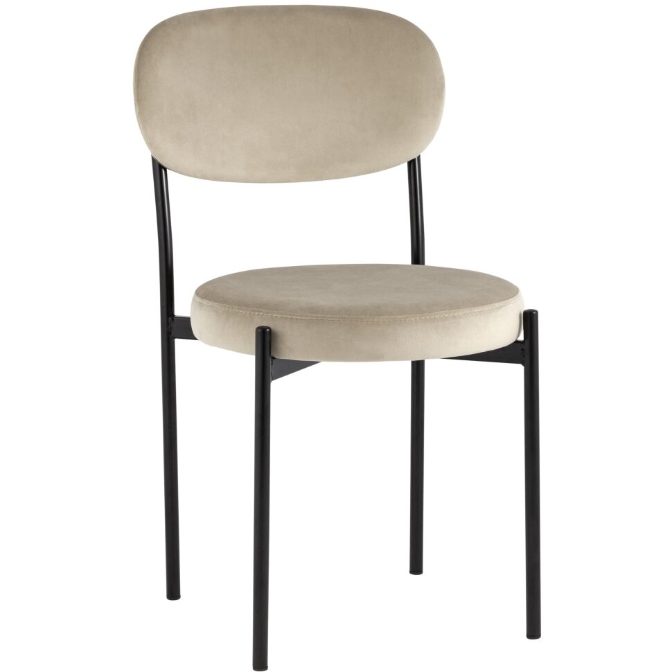 Стул Stool Group для кухни Бриф велюр бежевый ножки металл Стул Stool Group для кухни Бриф велюр бежевый ножки металл