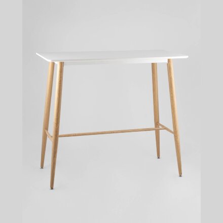 Стол барный Eames NEW DSW 120*60*106 белый 