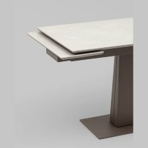 Стол Арнон 120-180/80/76 см керамика Carmen light grey
