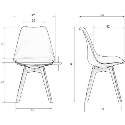 Стул Jerry Soft LMZL-PP635 черный Кадет